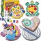 Summer Stepping Stones Painting Kit for Kids - Outdoor Summer Crafts - Paint 5 Garden Stone - Unicorn Craft Kits for Boys, Girls Ages 6-12 - Gifts for Boy, Girl Age 6, 7, 8, 9, 10 + Year Old - Summer Gift